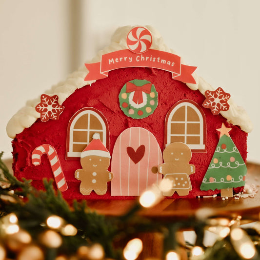 Christmas House Cake Kit