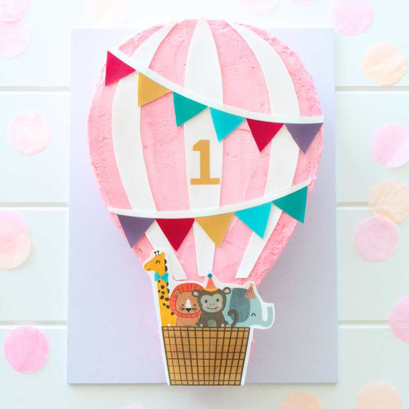 Hot Air Balloon Cake