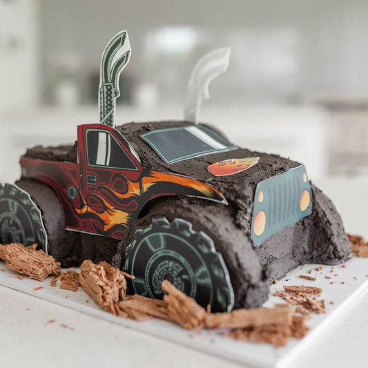Monster Truck Stencil