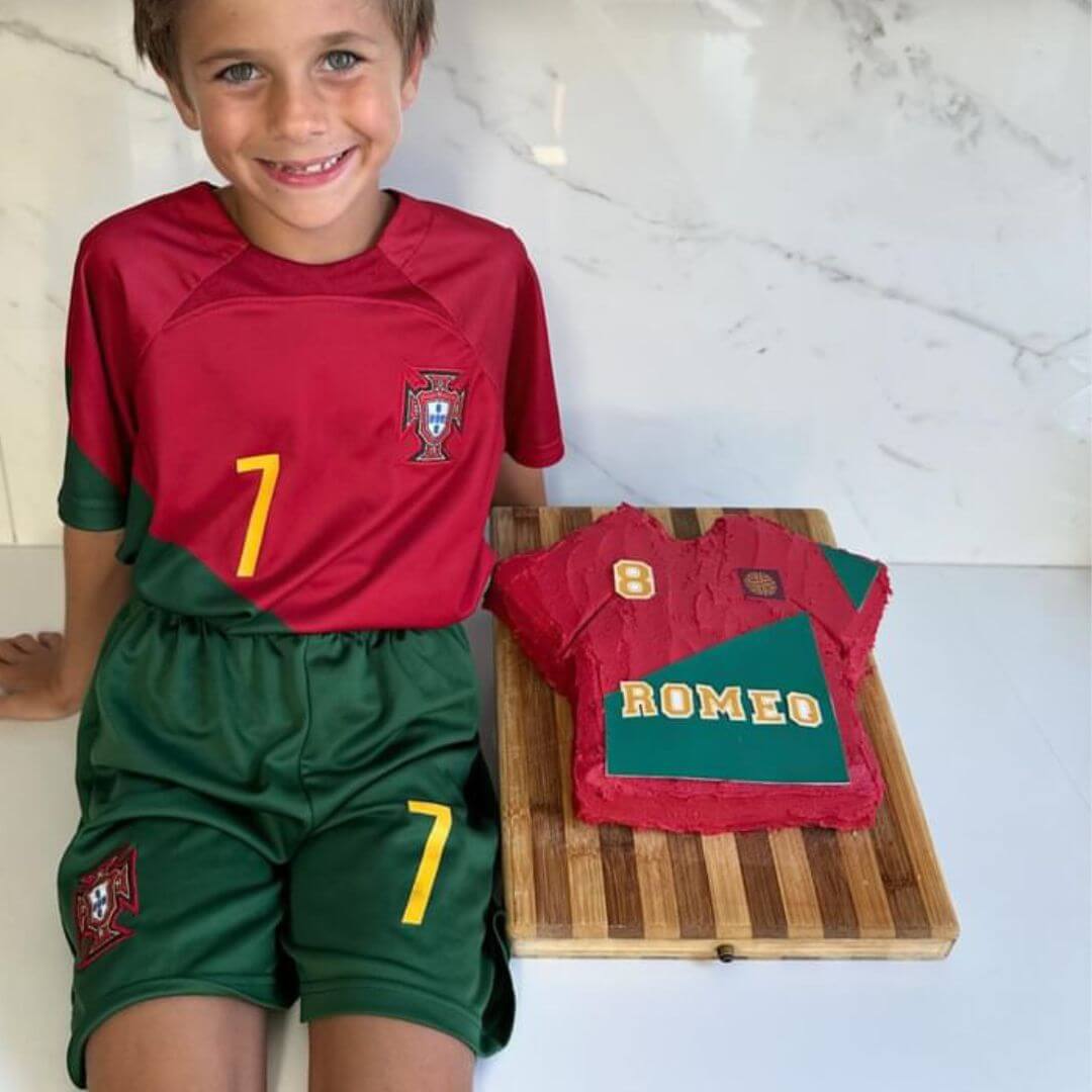 Portugal Football Jersey Cake Kit