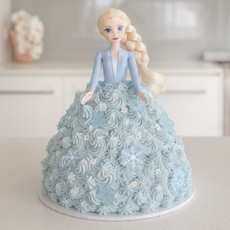 Snow Queen Dolly Varden Cake Kit Bake Believe