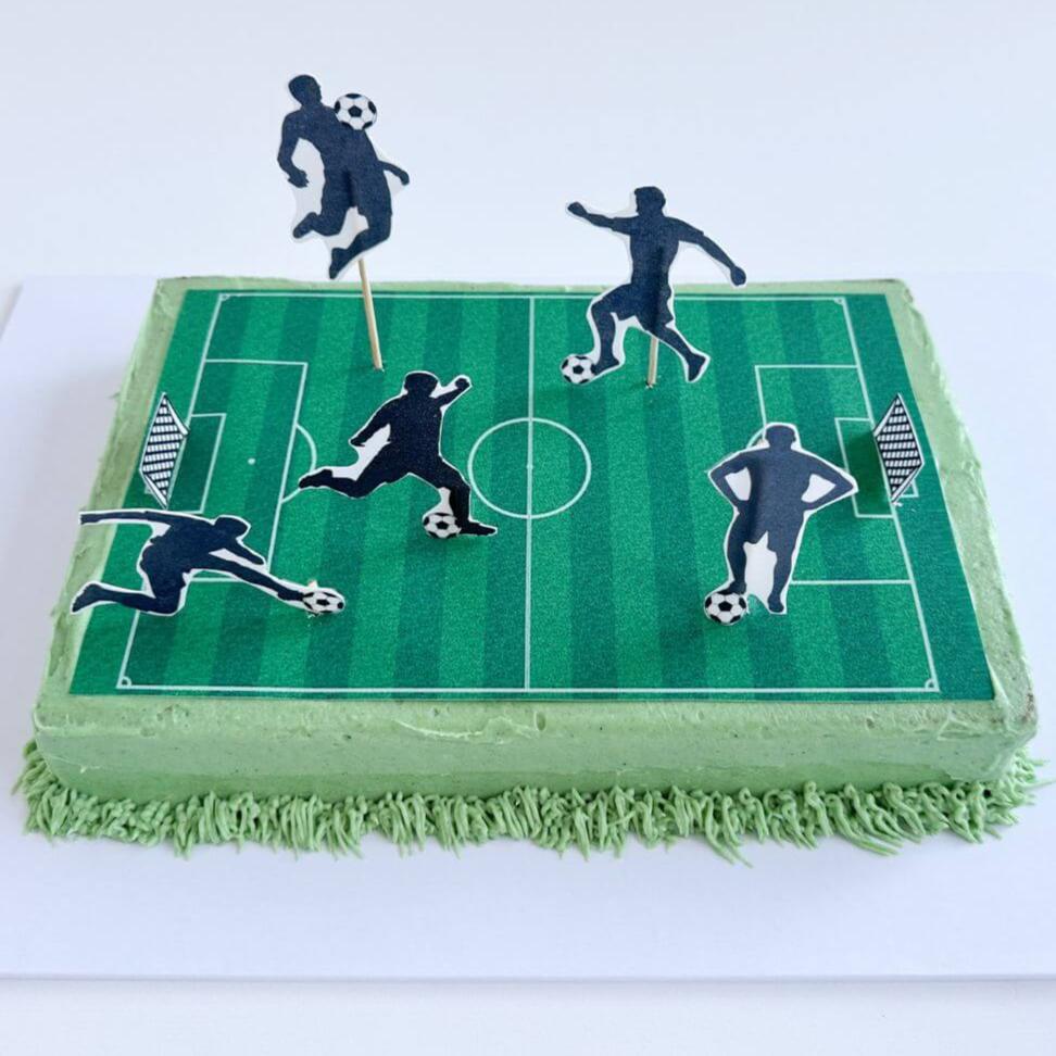 Soccer Pitch Cake Kit