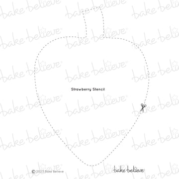 Strawberry Kisses Stencil