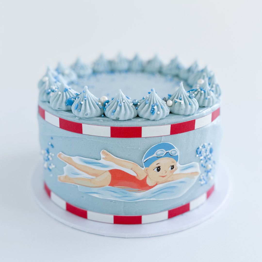Swimming Cake Kit