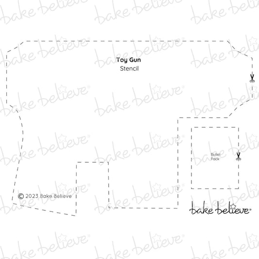Toy Gun Stencil