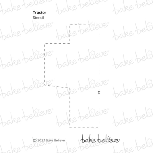 Tractor Stencil