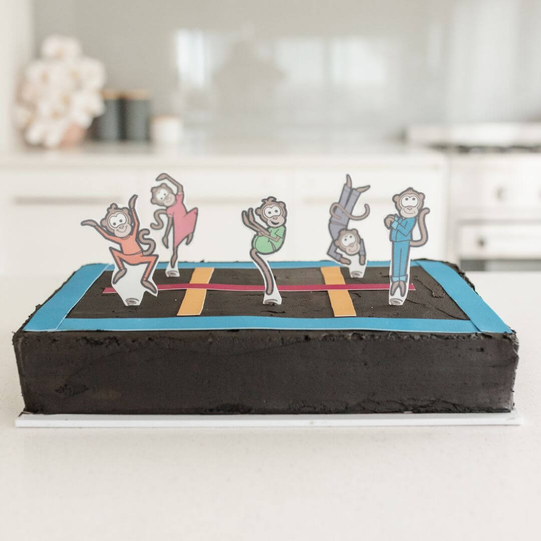 Trampoline Cake kit