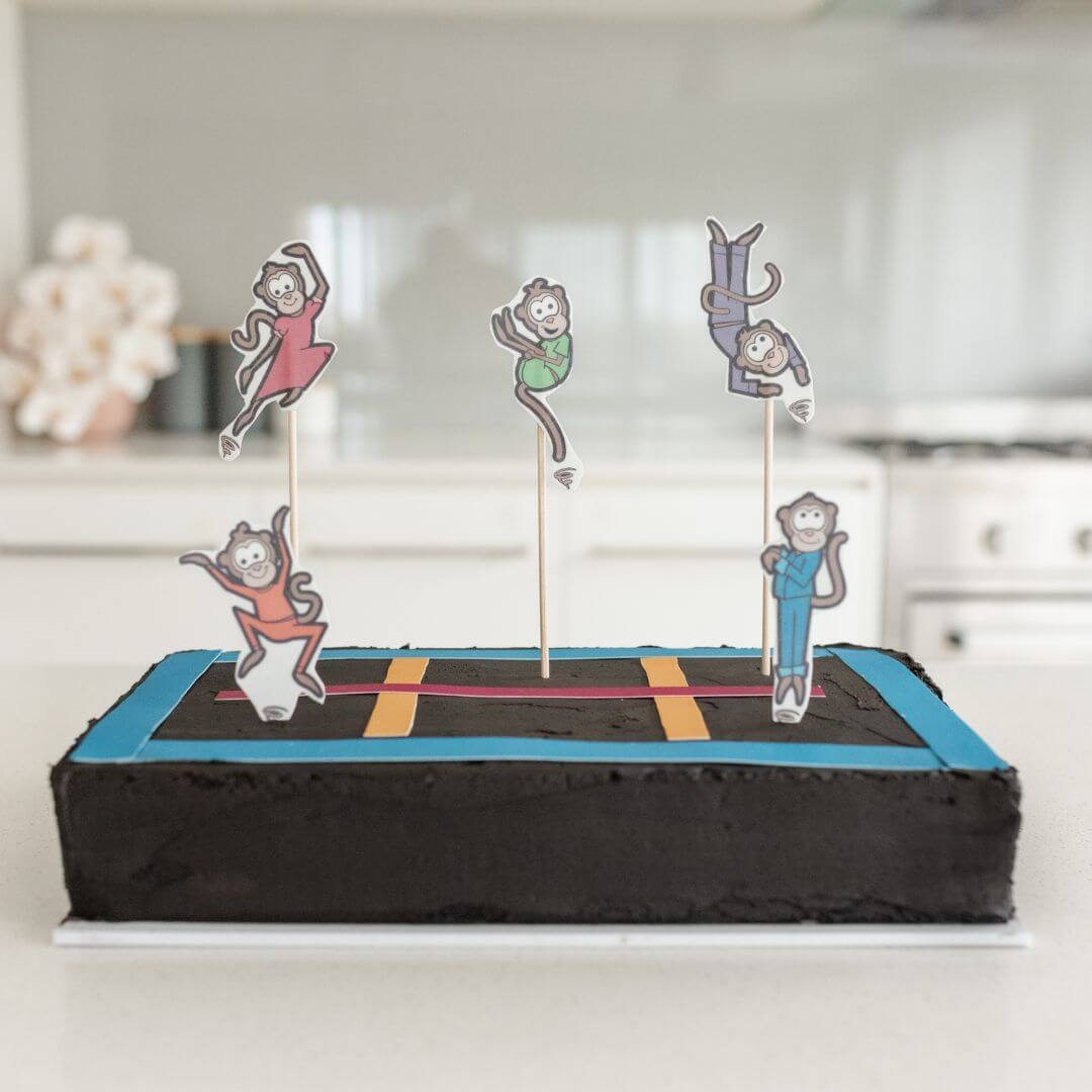 Trampoline Cake kit