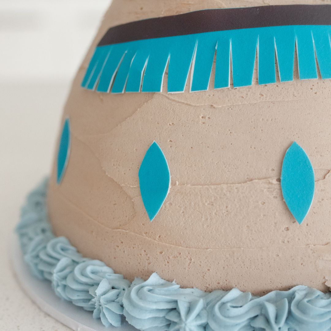 Tribal Princess Dolly Varden Cake