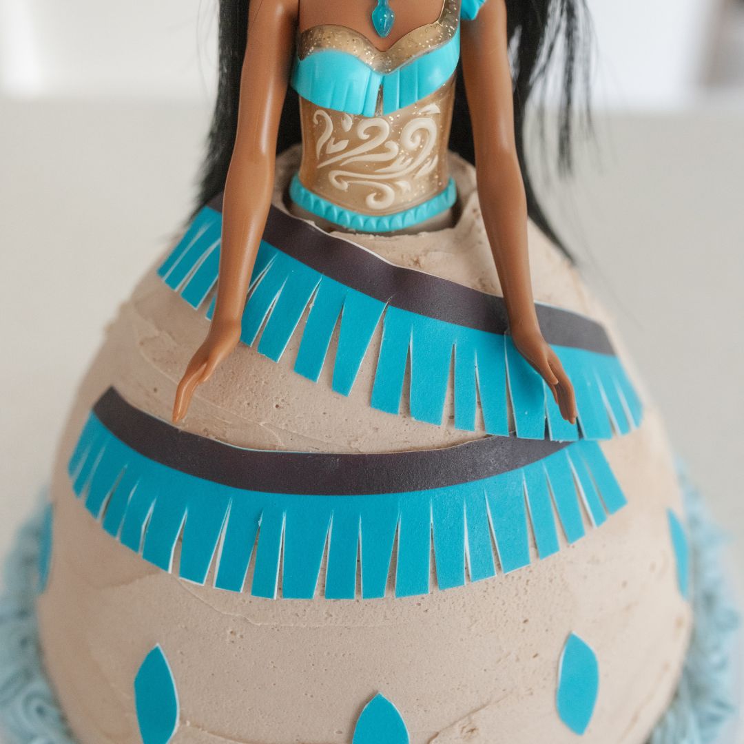 Tribal Princess Dolly Varden Cake