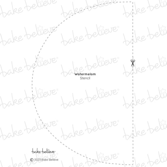 Watermelon Stencil