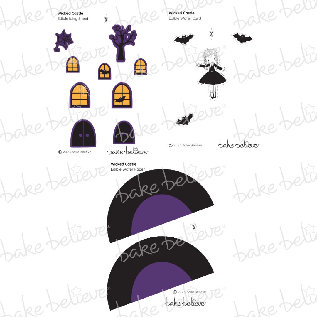 Wicked Castle Edible Image Set