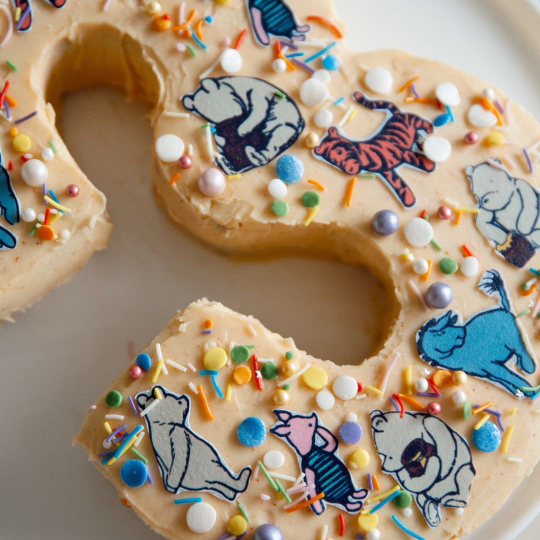 Custom Winnie Bear Number