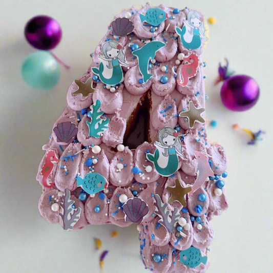 Mermaid Number Cake Kit
