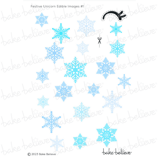 Frozen Unicorn Edible Images