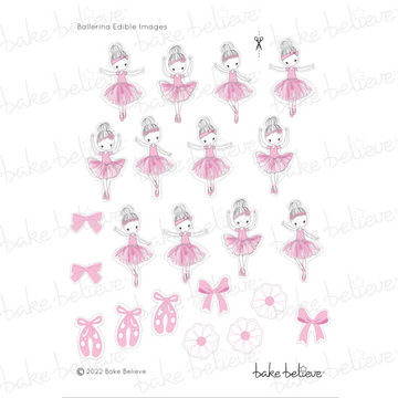 Ballerina Edible Images