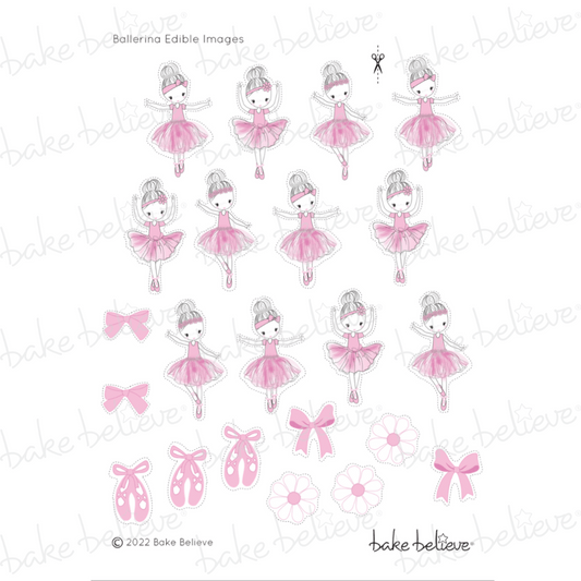 Ballerina Edible Images