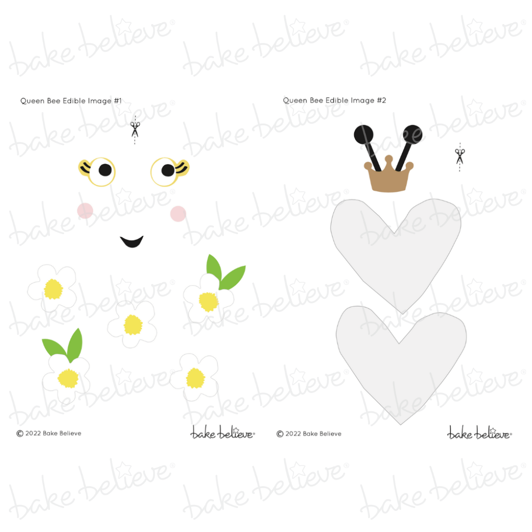Bee Edible Image Set