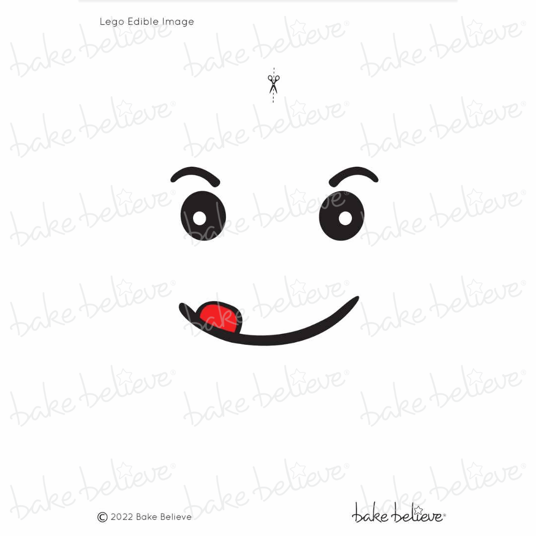 Block Head Edible Images
