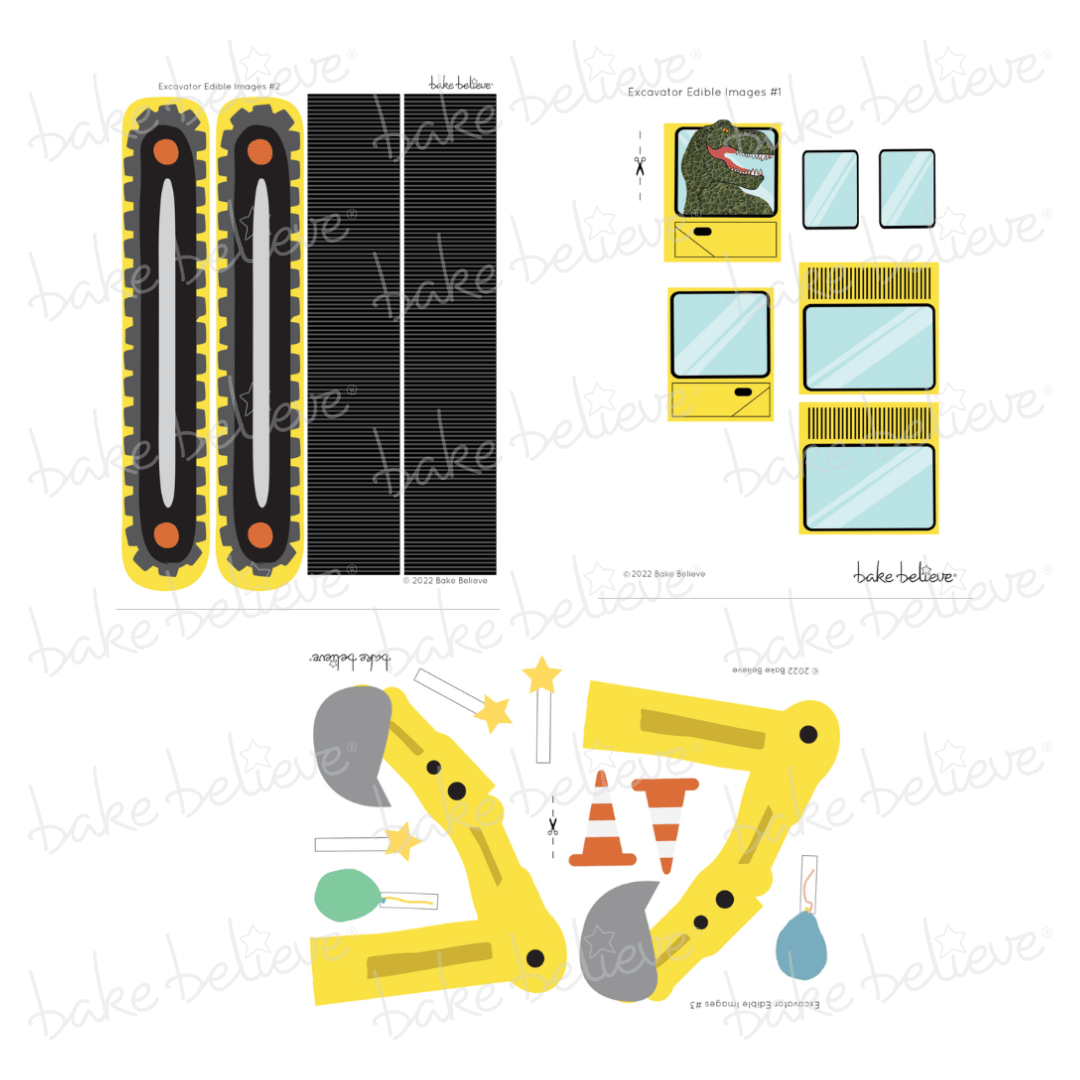 Digger Edible Image Set