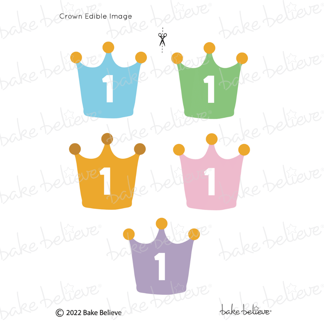 Crown Smash Edible Images