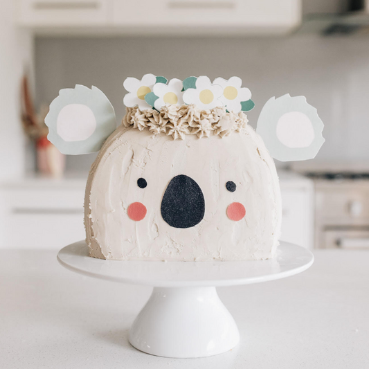 Floral Koala Edible Image Set
