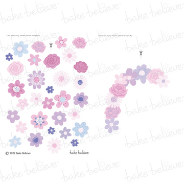 Floral Princess Edible Images