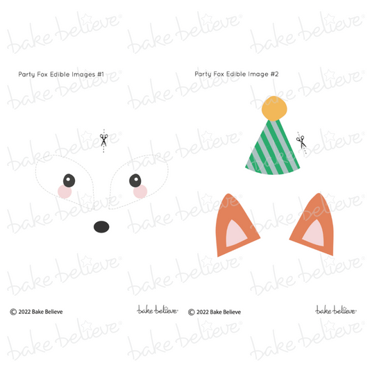 Fox Edible Image Set