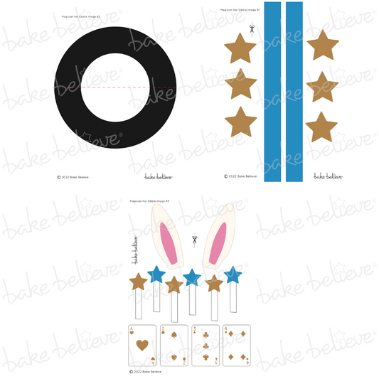 Magician Edible Image Set