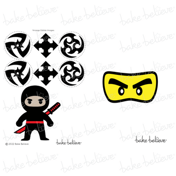 Ninja Edible Image Set