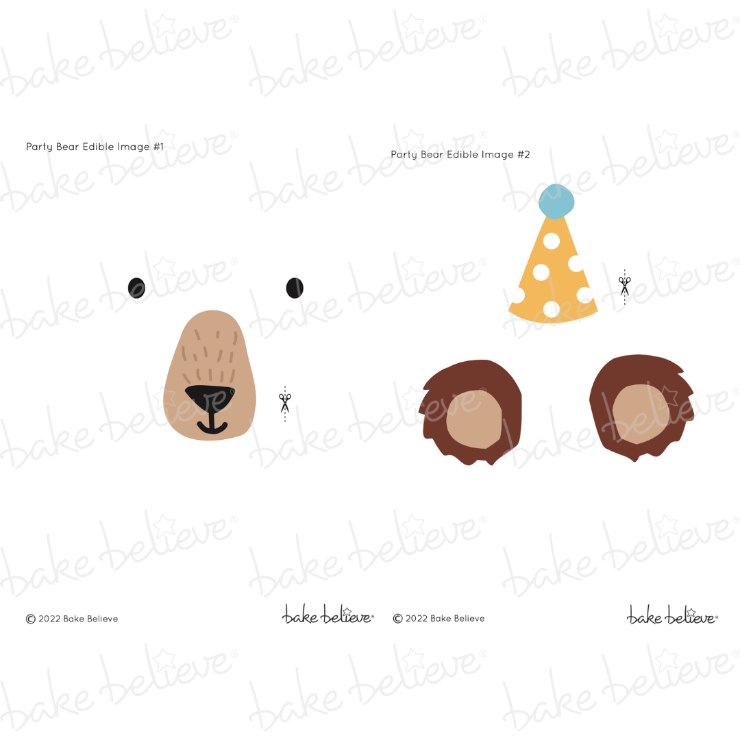 Party Bear Edible Images