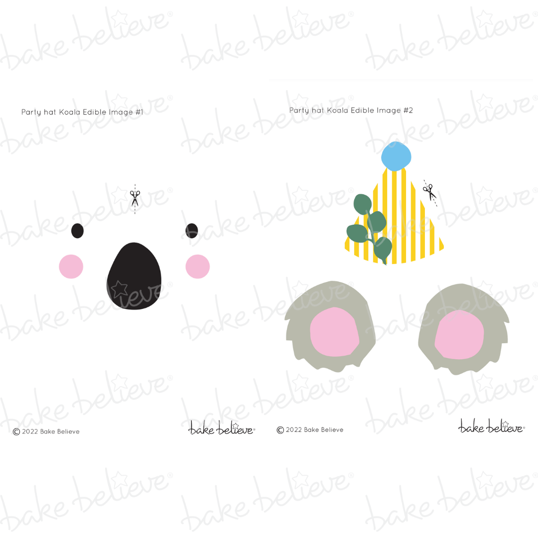 Party Koala Edible Image Set