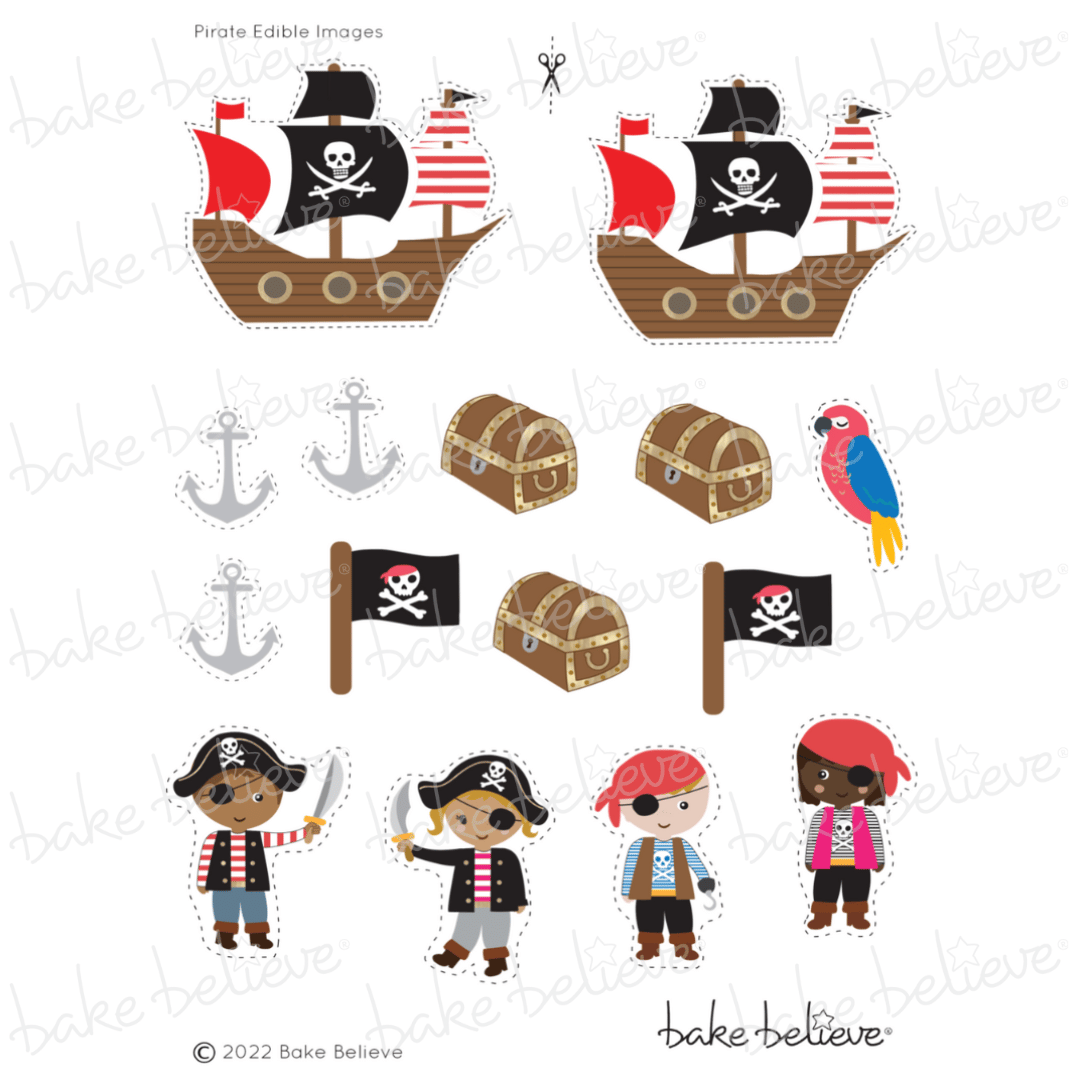 Pirate Edible Images