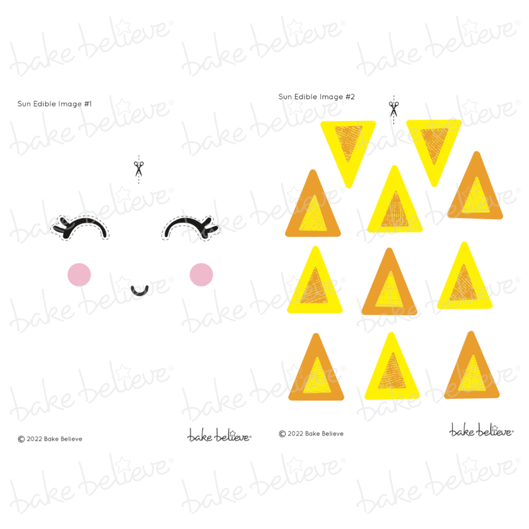 Sun Edible Images