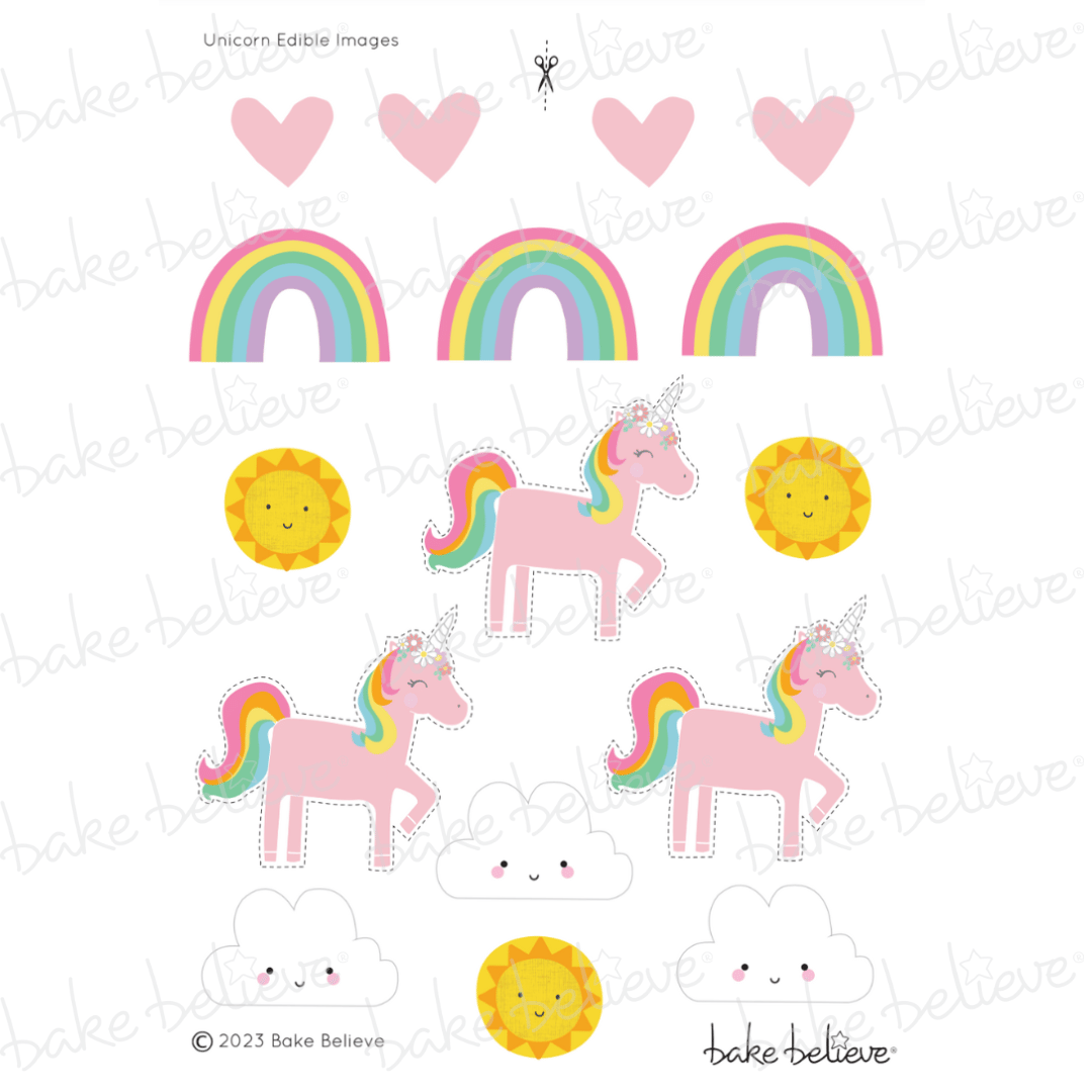 Unicorn Edible Images