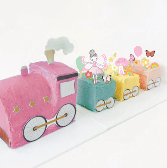 Fairy Train Edible Image Set