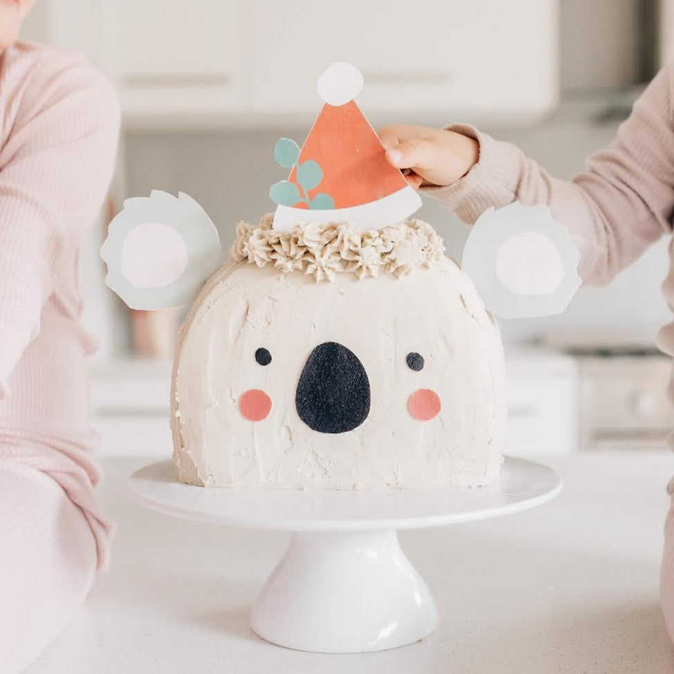 Cute Baby Girl Koala Bear Edible Cake Topper – Cake Stuff to Go