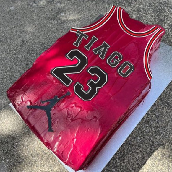 Chicago Bulls Basketball Jersey Cake Kit