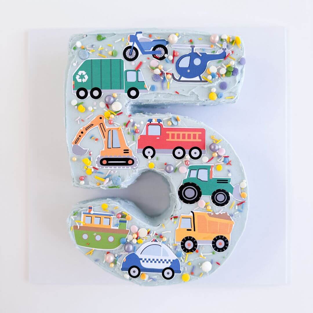 Transport Number Cake Kit