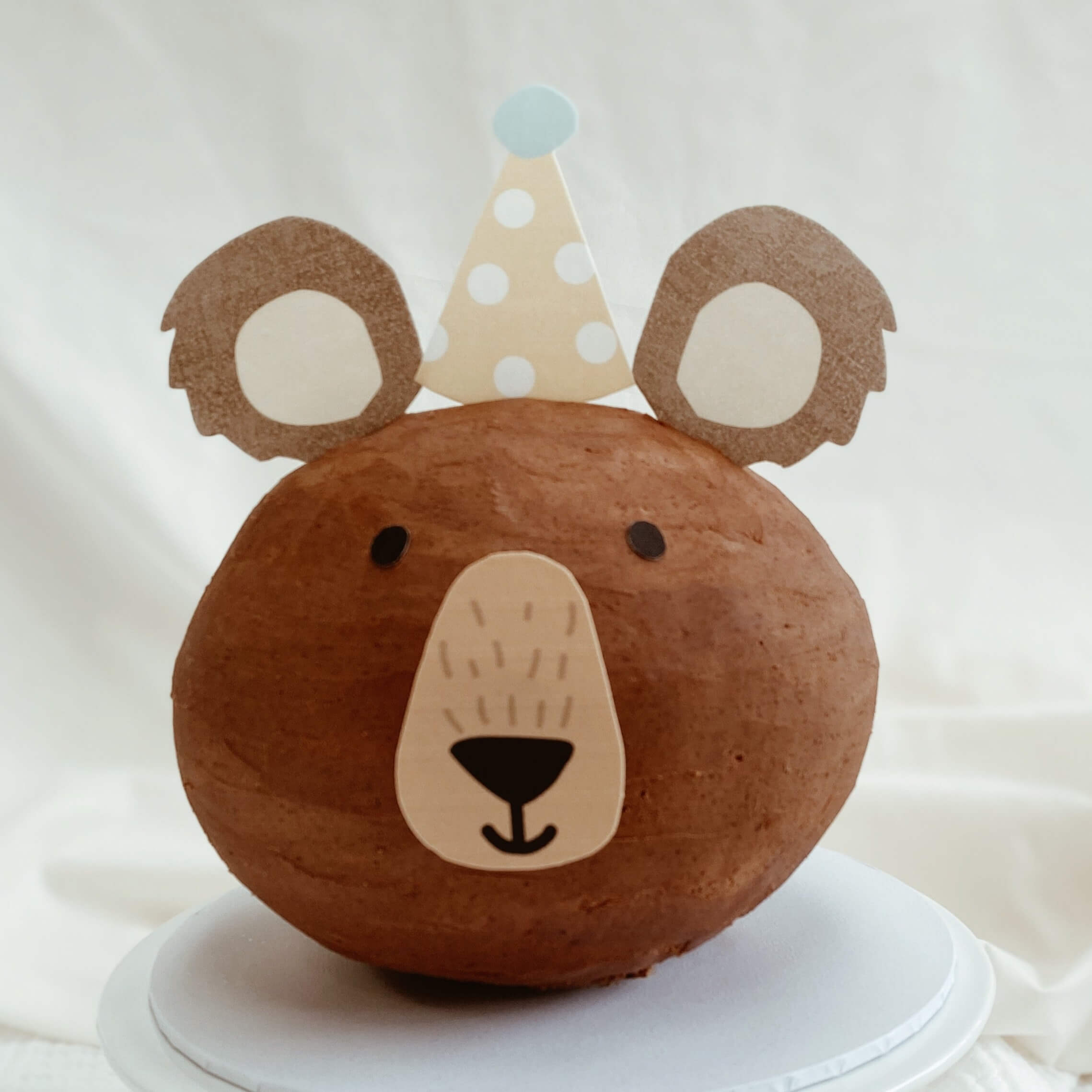 3D Fluffy Teddy Bear Cake | Afters Bakery