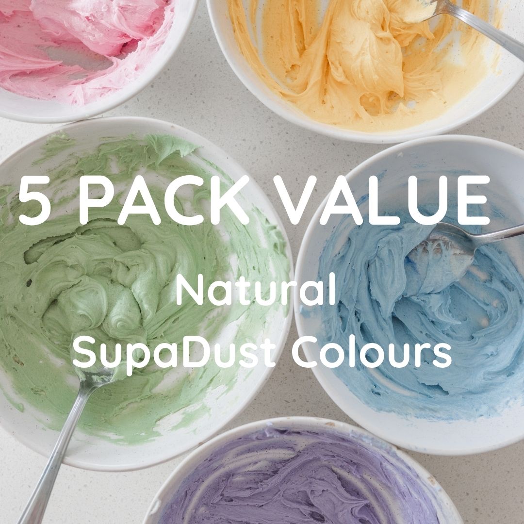 5 Pack Value Natural Supadust Colours