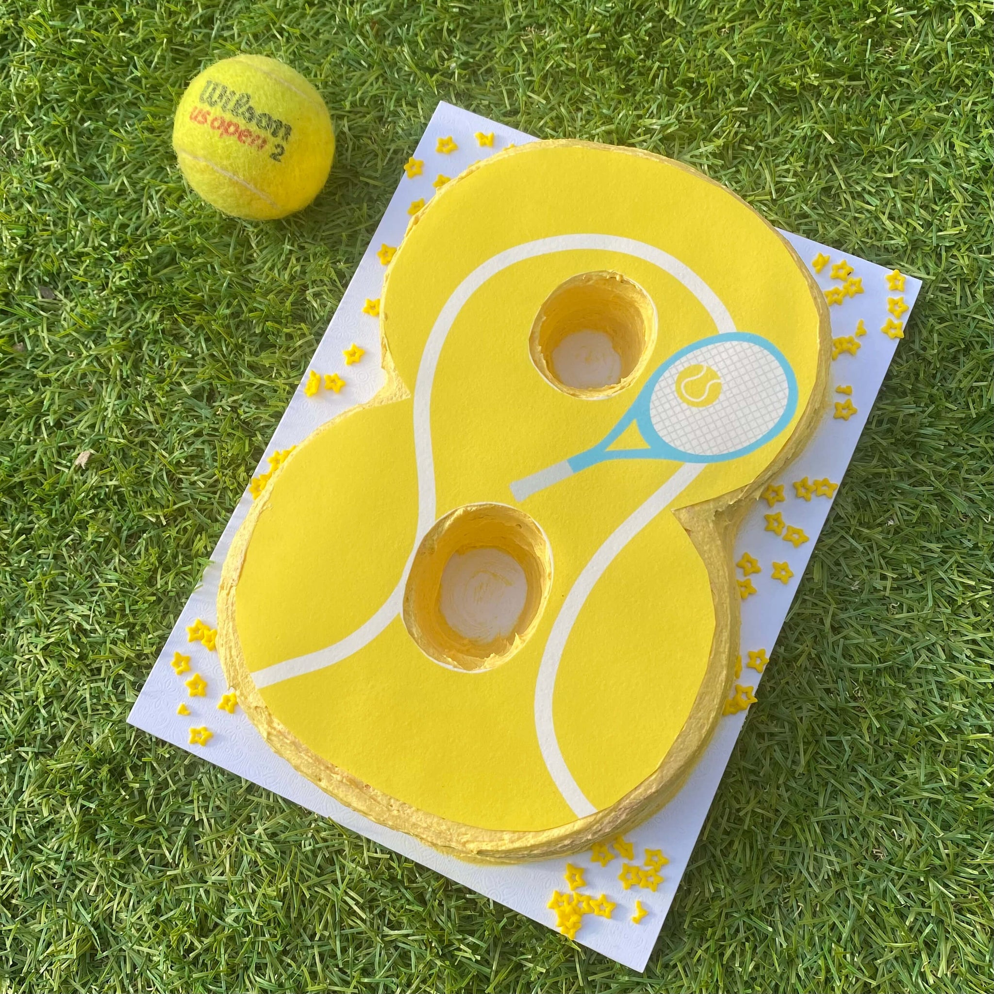 Tennis Number Cake Kit