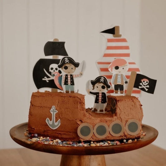 Pirate Ship Stencil