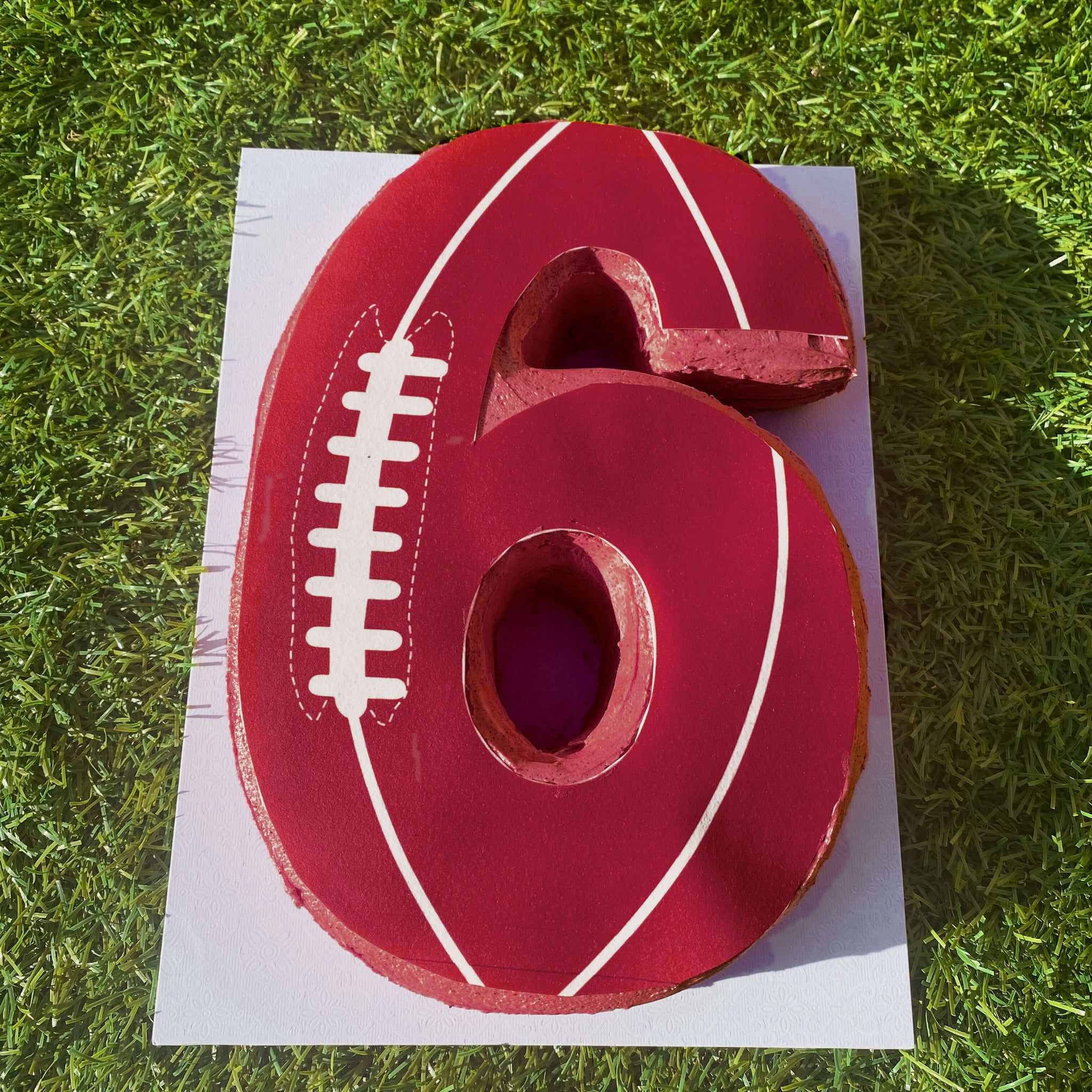 Football Number Cake Kit