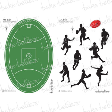 AFL Oval Edible Images