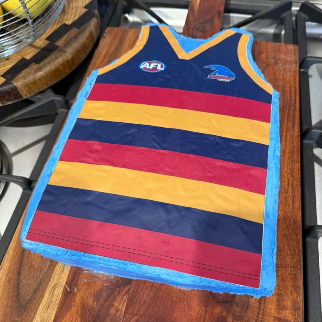 Adelaide Crows AFL Jersey Cake Kit