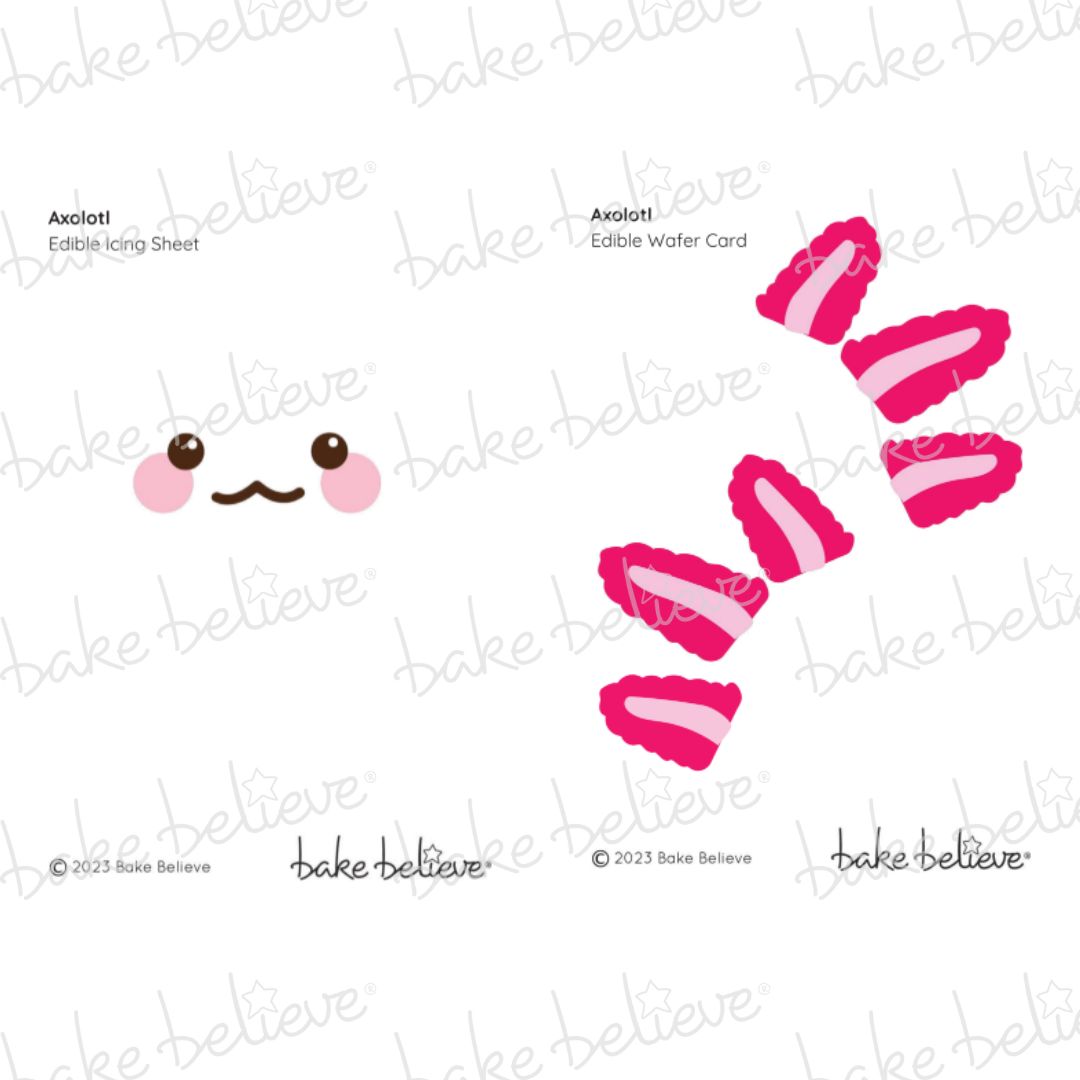 Axolotl Edible Images