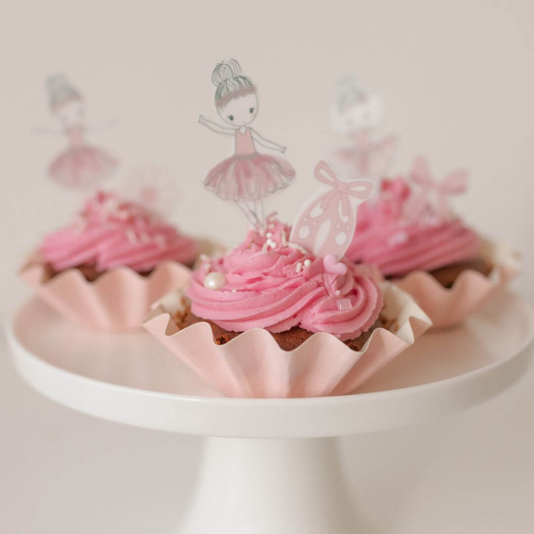 Ballerina Cupcakes
