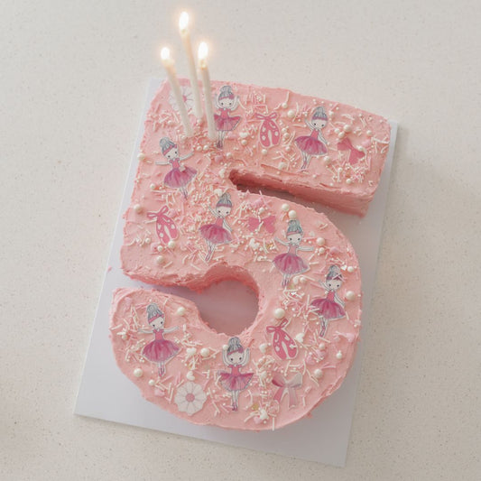 Ballerina Number Cake Kit