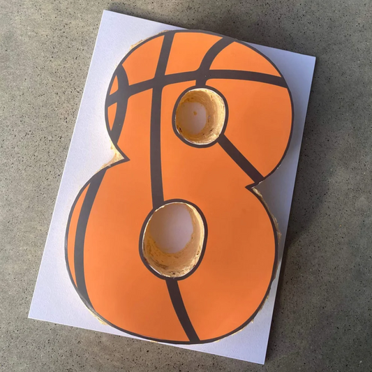 Basketball Number Edible Images